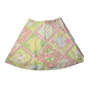 Lilly Pulitzer Vintage Size 6 A-Line skirt